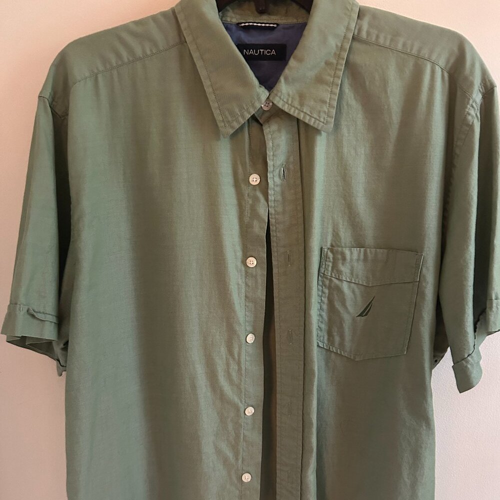 Nautica Men's short sleeve button down
